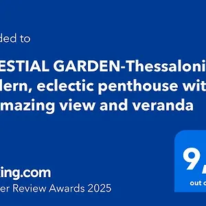  Διαμέρισμα Celestial Garden-thessaloniki's Modern, Eclectic Penthouse With An Amazing View And Veranda